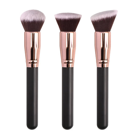 Set mit 3 professionellen Make-up-Pinseln – Multifunktionspinsel für einen perfekten Teint